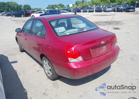 2005 Hyundai Elantra Gls/Gt из США, поврежденный, VIN KMHDN46D45U996810